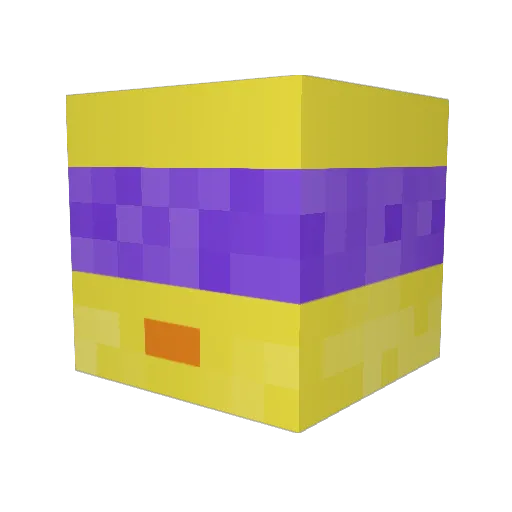 Abitplayz Minecraft avatar head, 3D render