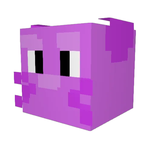 Abiziel Minecraft avatar head, 3D render