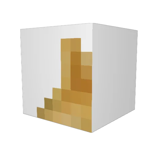 AblazeDOG Minecraft avatar head, 3D render