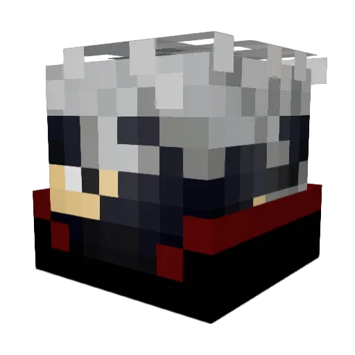 AbleJeans612330 Minecraft avatar head, 3D render