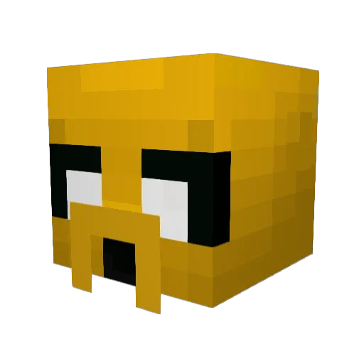 Abney7112 Minecraft avatar head, 3D render