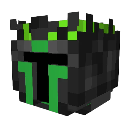 AbnormalSmell Minecraft avatar head, 3D render