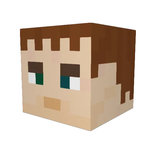 Abomb2933 Minecraft avatar head, 3D render