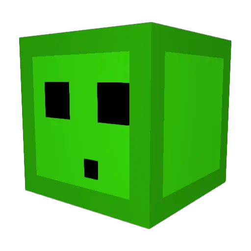 AbominationDPK Minecraft avatar head, 3D render