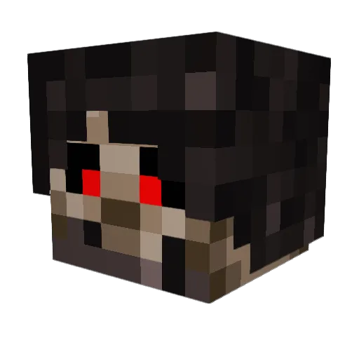 Abood_Oday Minecraft avatar head, 3D render