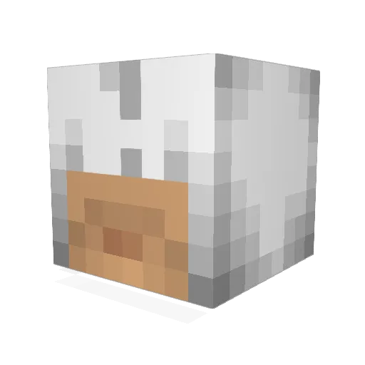 AboveDarkknight Minecraft avatar head, 3D render