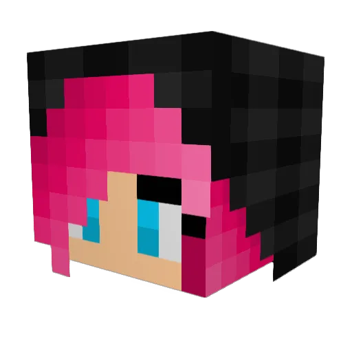 AboveSinger0569 Minecraft avatar head, 3D render