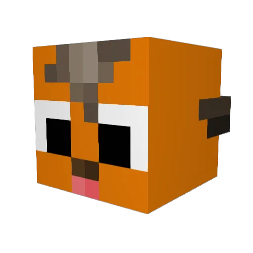 AboveTheLawMil0 Minecraft avatar head, 3D render