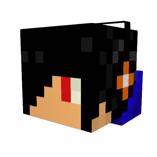 AboveTheStars07 Minecraft avatar head, 3D render