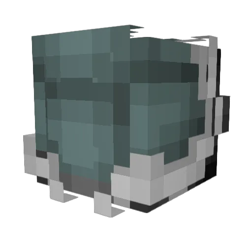 AbrahamLand Minecraft avatar head, 3D render
