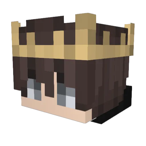 AbrahamPerez Minecraft avatar head, 3D render