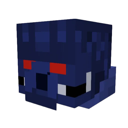 Abrax91 Minecraft avatar head, 3D render
