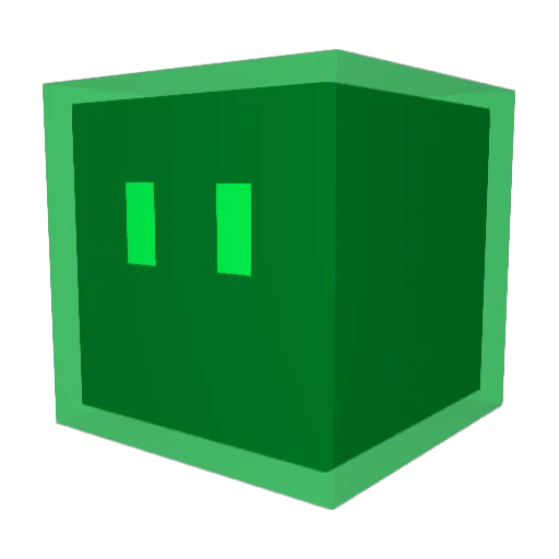 Absolem90 Minecraft avatar head, 3D render
