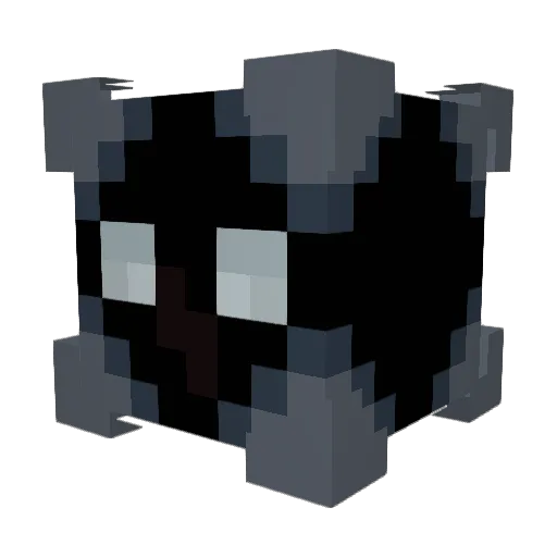 AbsoluteFrieren Minecraft avatar head, 3D render