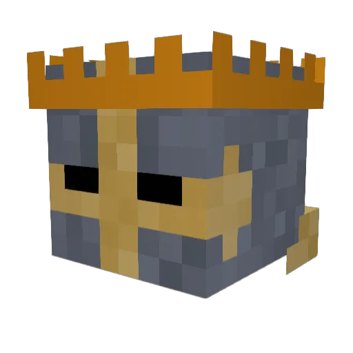 Absolute_Unit0 Minecraft avatar head, 3D render