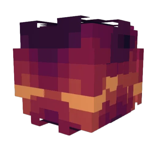 Abstractdream Minecraft avatar head, 3D render