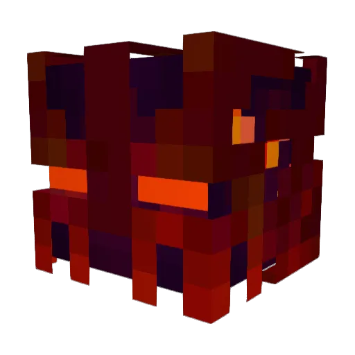AbuFz3ah Minecraft avatar head, 3D render