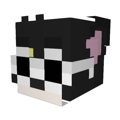 Abumutlq7700 Minecraft avatar head, 3D render