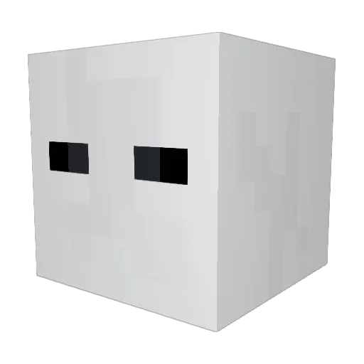 AbyssTropix Minecraft avatar head, 3D render