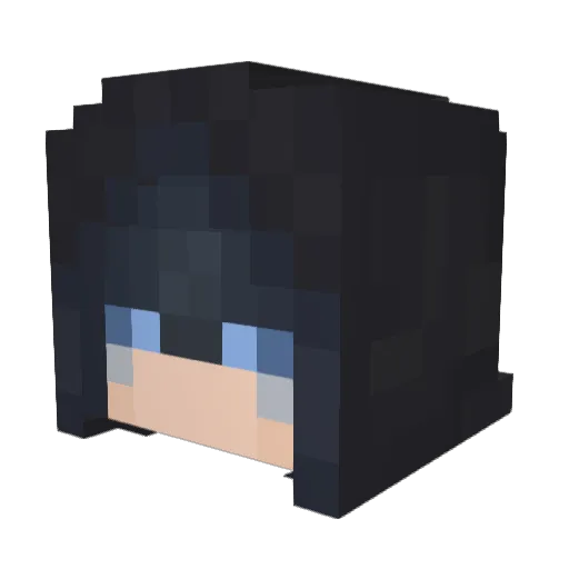 Abyssal_Solaris Minecraft avatar head, 3D render