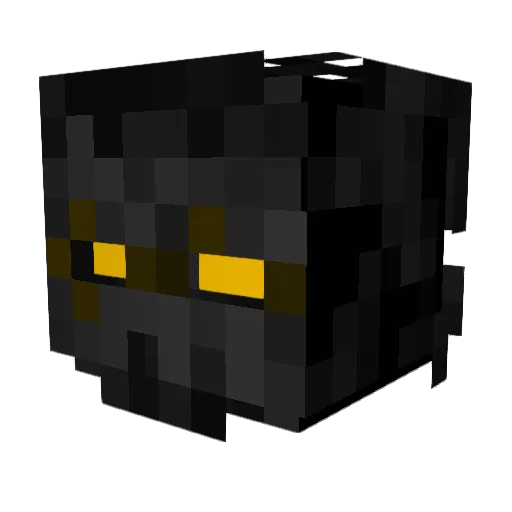 Abyssal_Sword Minecraft avatar head, 3D render