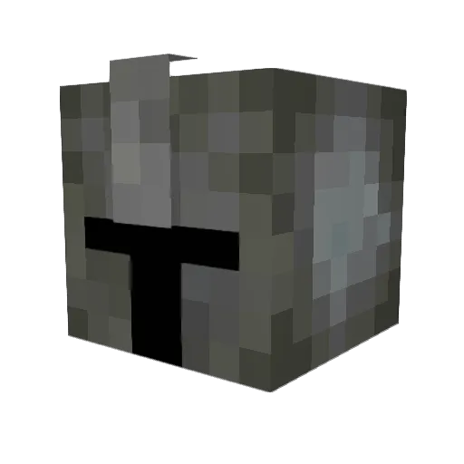 Abysswall Minecraft avatar head, 3D render