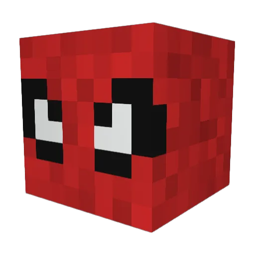 Abztrax34 Minecraft avatar head, 3D render