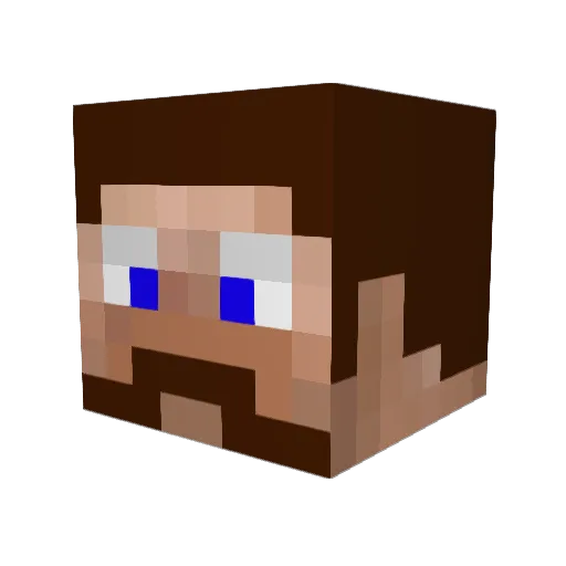 AbzyaDemonGyp Minecraft avatar head, 3D render