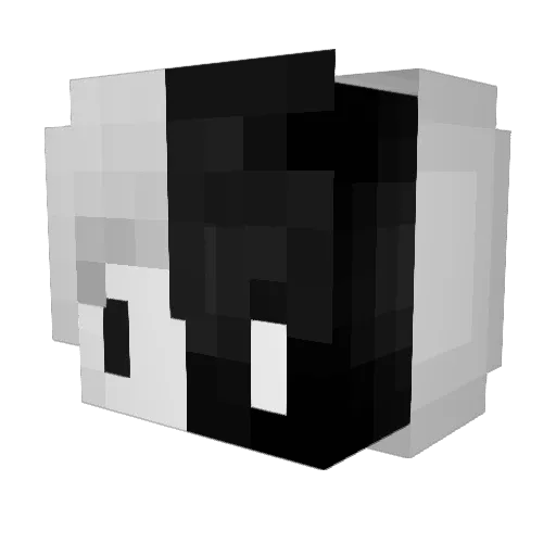AcTiveGaMing_ Minecraft avatar head, 3D render