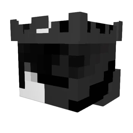 AcademusOriginus Minecraft avatar head, 3D render