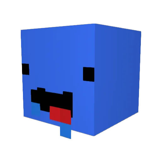 Ace1422wg Minecraft avatar head, 3D render