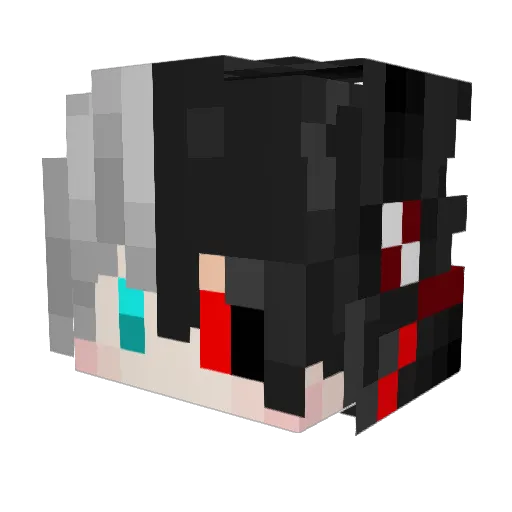 Ace1901 Minecraft avatar head, 3D render