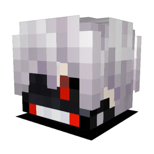 Ace200626 Minecraft avatar head, 3D render