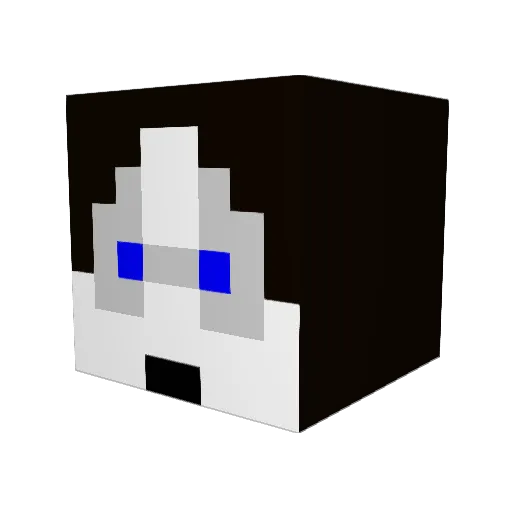 Ace241198 Minecraft avatar head, 3D render