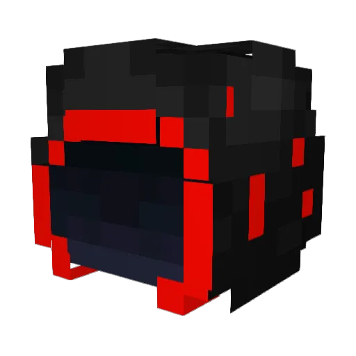 Ace4days Minecraft avatar head, 3D render