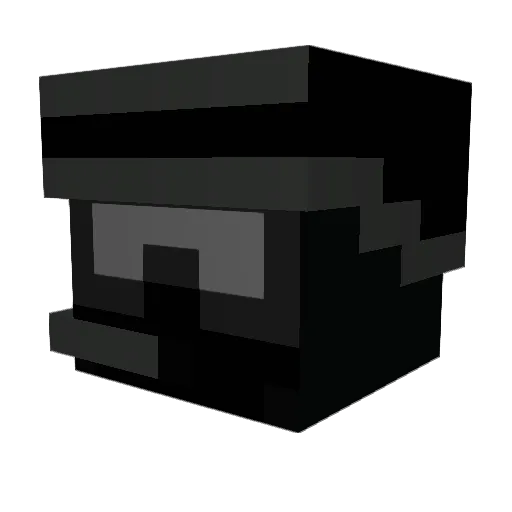 Ace99753 Minecraft avatar head, 3D render