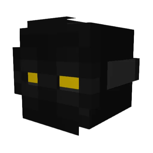AceAnvil Minecraft avatar head, 3D render
