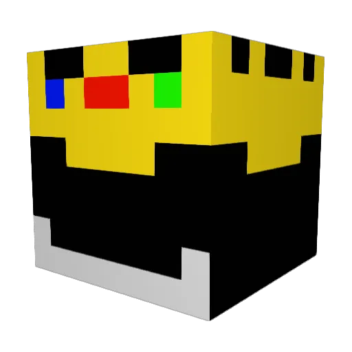 AceFuzzball4429 Minecraft avatar head, 3D render