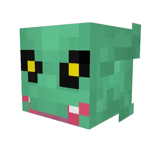AceGamer215 Minecraft avatar head, 3D render