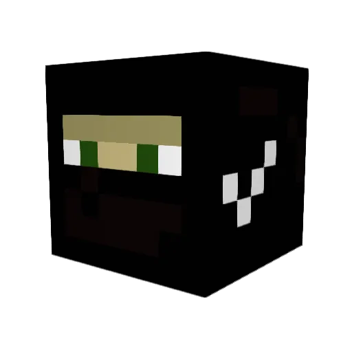 AceKiller2424 Minecraft avatar head, 3D render