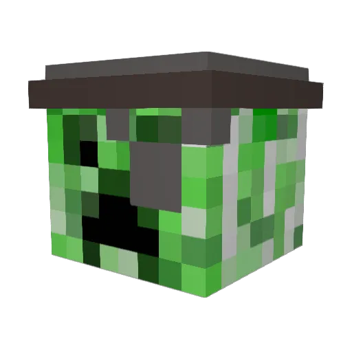 AceNonstop6 Minecraft avatar head, 3D render