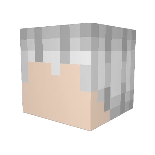 AcePlays4Days Minecraft avatar head, 3D render