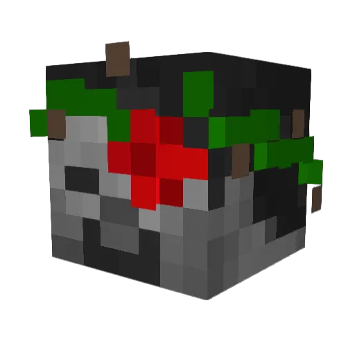 AceRanger9136 Minecraft avatar head, 3D render