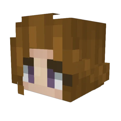 AceRanger99 Minecraft avatar head, 3D render