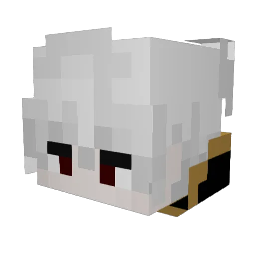 AceTheSpirit Minecraft avatar head, 3D render