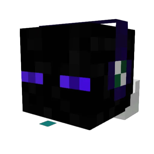 Ace_420 Minecraft avatar head, 3D render