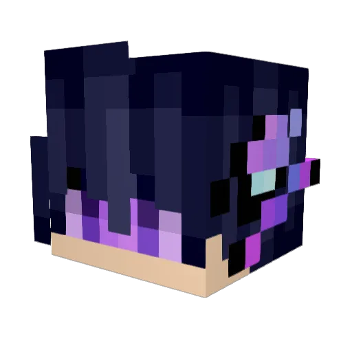Ace_Aldric Minecraft avatar head, 3D render