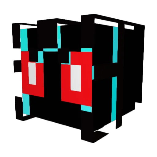 Ace_Insight Minecraft avatar head, 3D render