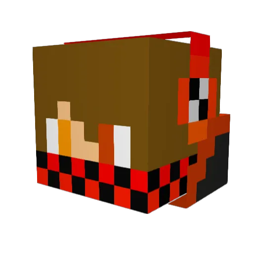 Ace_Of_Spades123 Minecraft avatar head, 3D render