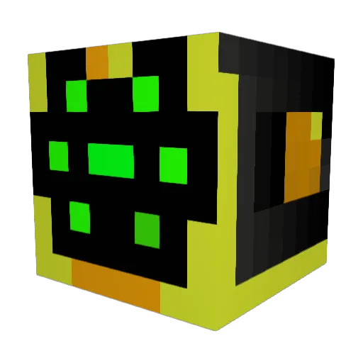 Ace_Oreo Minecraft avatar head, 3D render